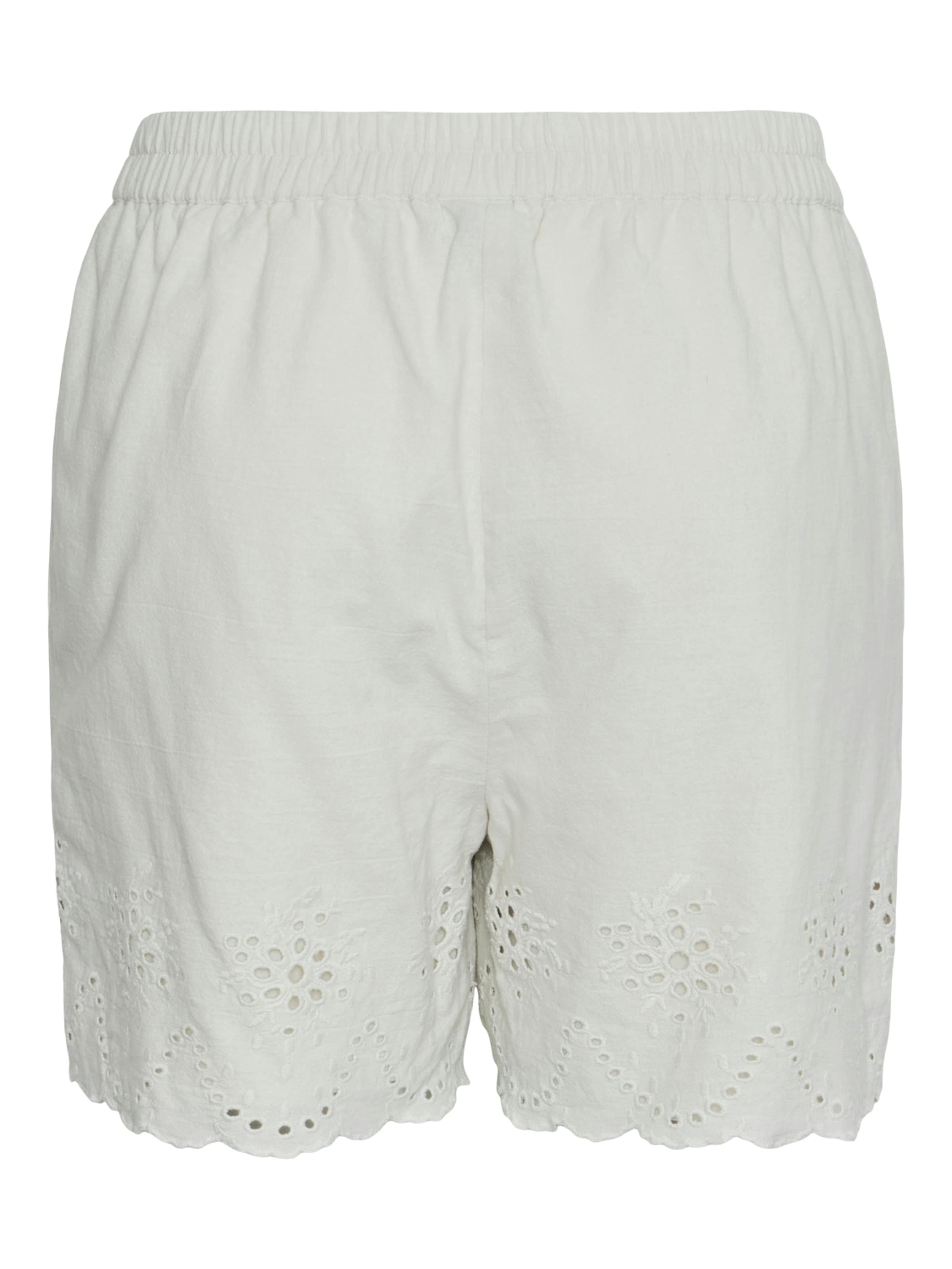 PIECES Regular Trousers 'ALMINA' in Beige