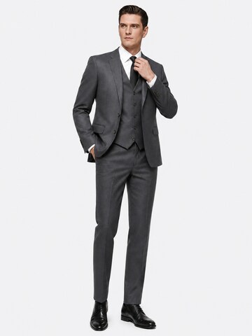 ALLTHEMEN Tapered Suit 'Zweiklang' in Grey