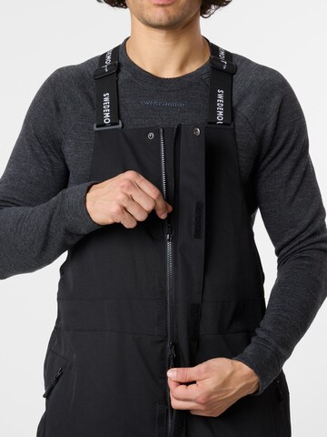 SWEDEMOUNT - regular Pantalón deportivo 'St. Anton' en negro