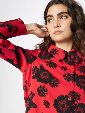 Monki Blouse in Rood