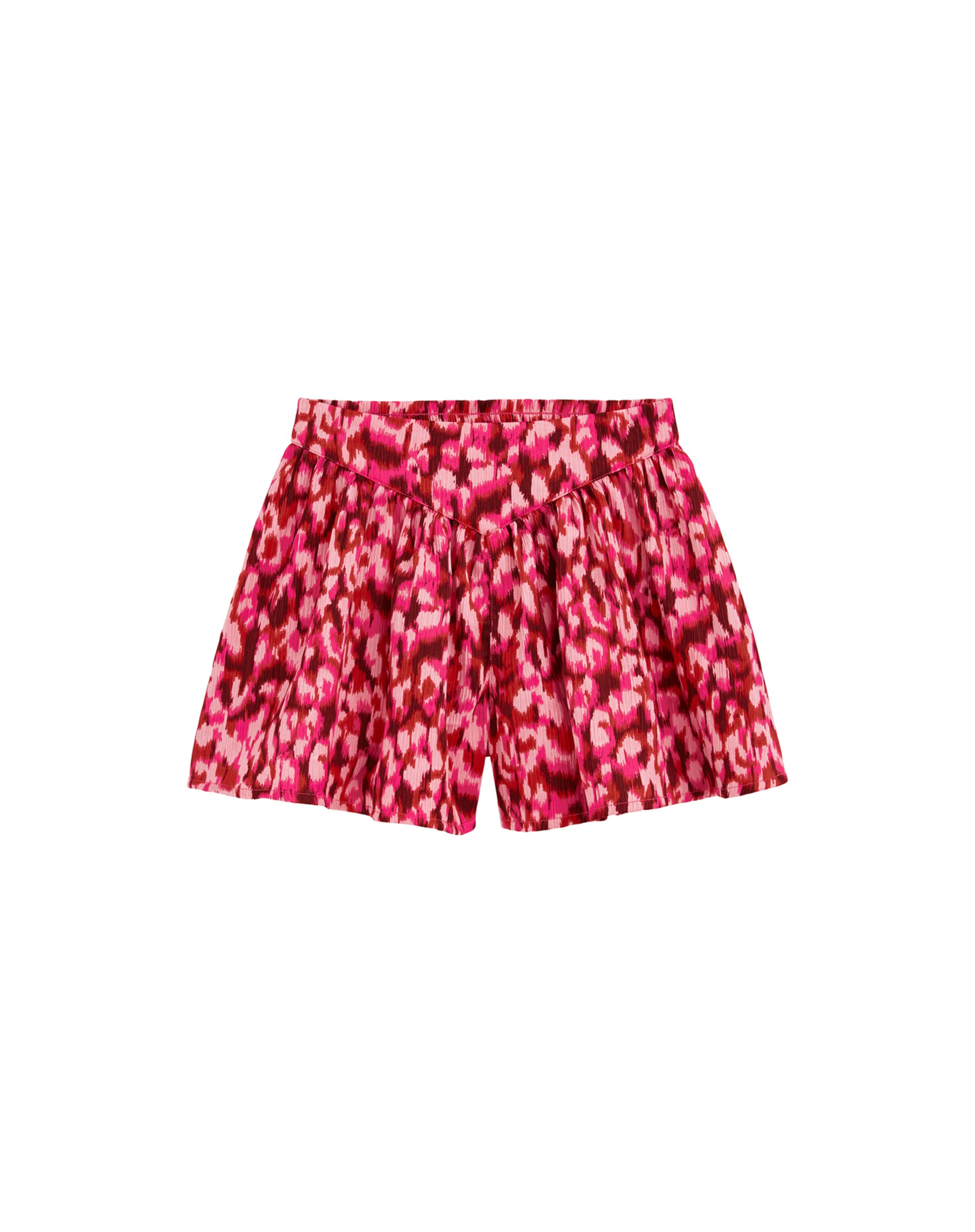 WE Fashion Voľný strih Nohavice - Ružová