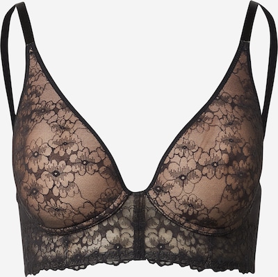 TRIUMPH Soutien-gorge 'Bright Spotlight' en beige foncé / noir, Vue avec produit