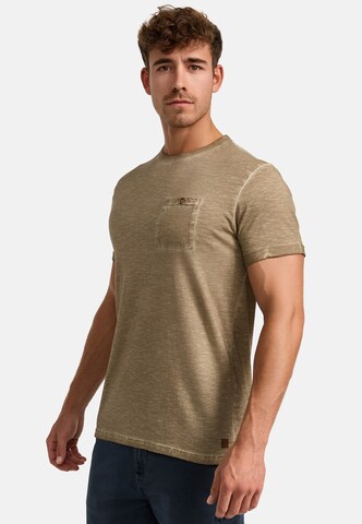 INDICODE JEANS Shirt in Beige