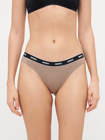 HUGO Thong in Brown