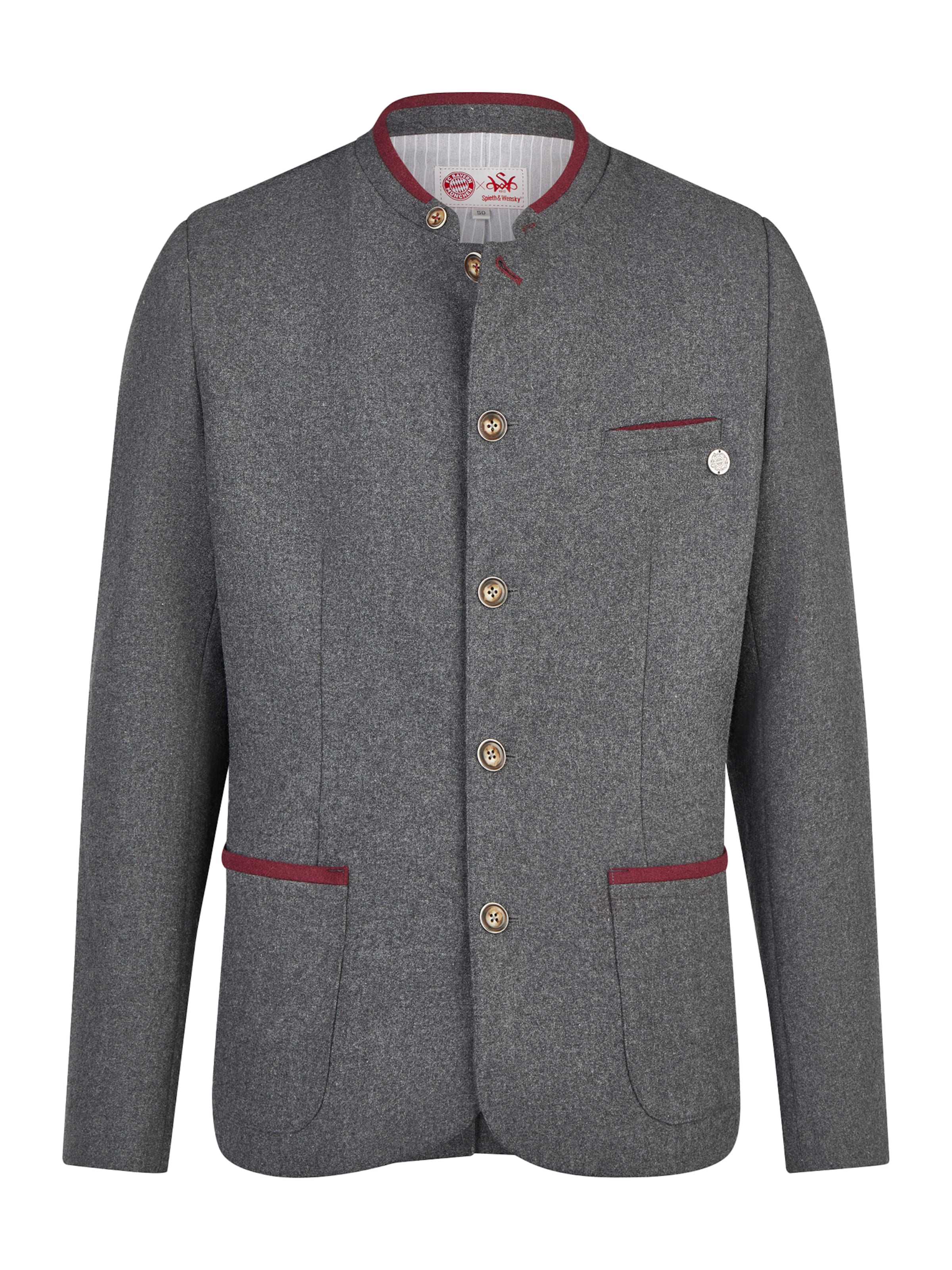 SPIETH & WENSKY Janker in Grey: front