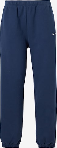 Nike Sportswear Штаны 'Studio Fleece' в Синий: спереди
