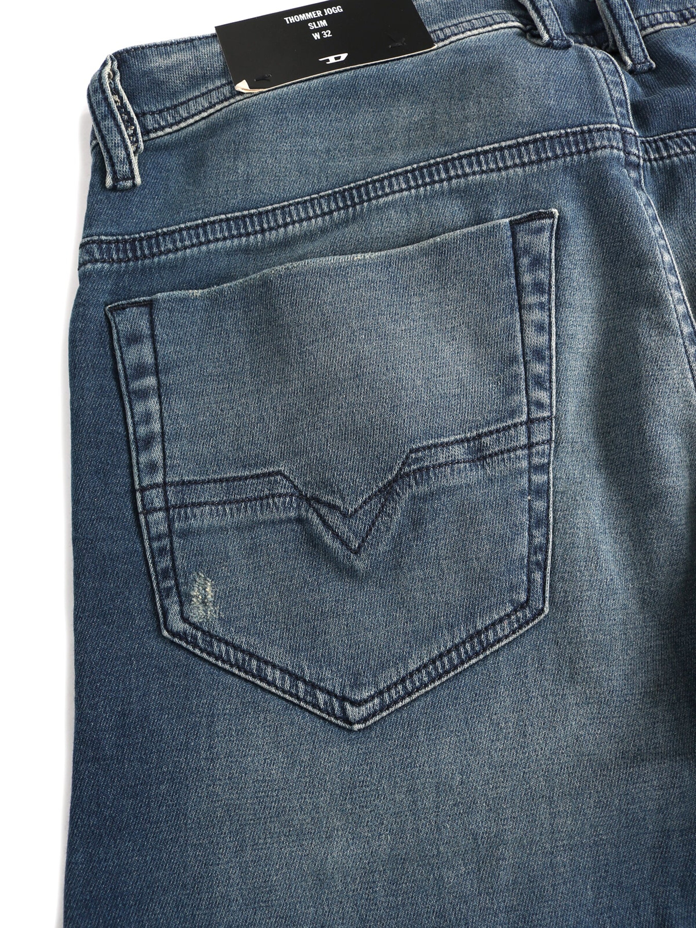 DIESEL Slim fit Jeans 'THOMMER JOGGJEANS Superstretch & Supersoft' in Blue