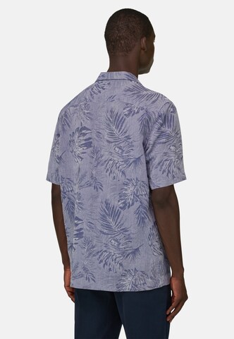 Coupe regular Chemise Boggi Milano en bleu