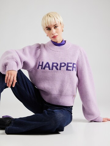 Harper & Yve Pullover in Lila: Vorderseite