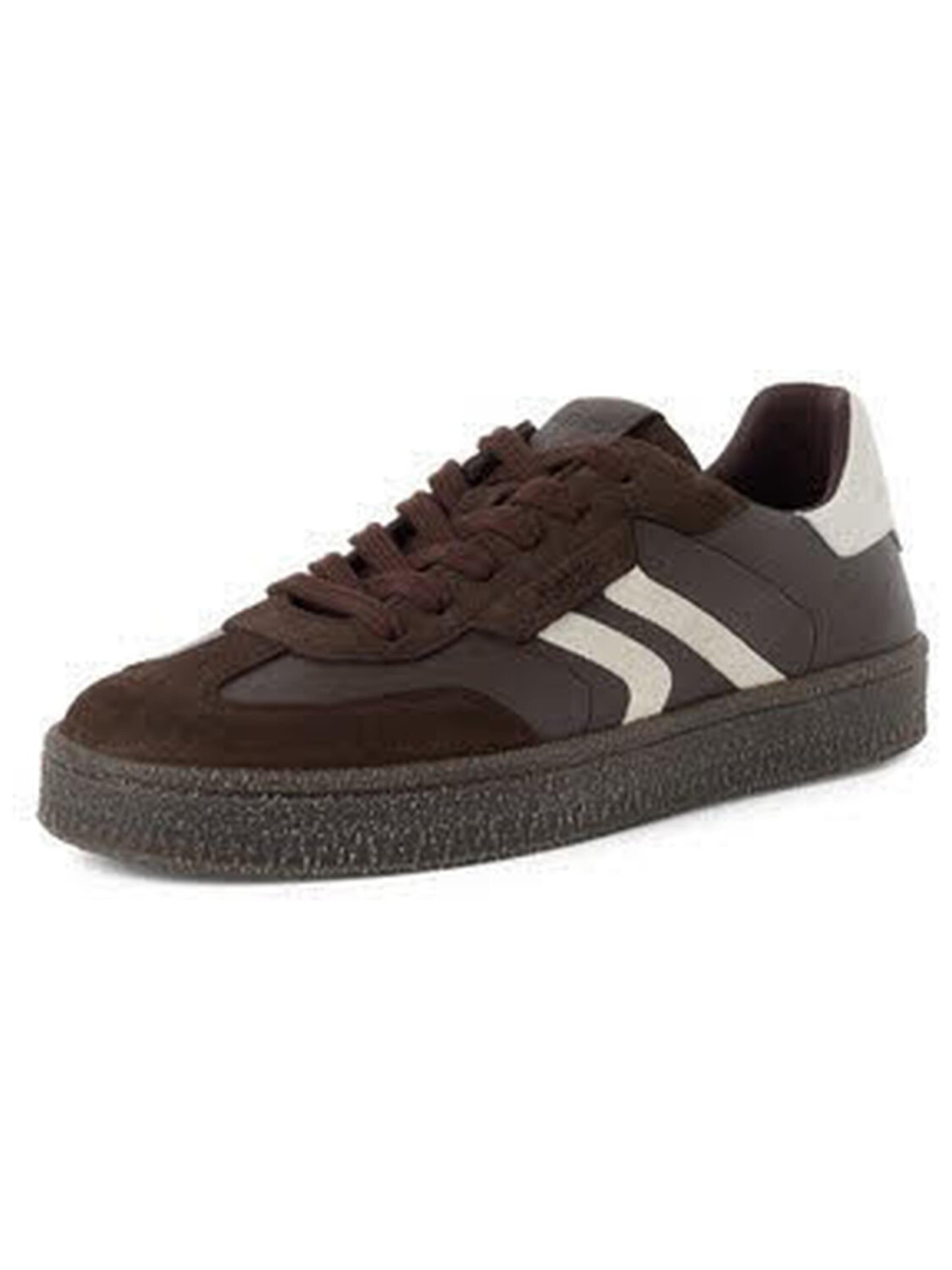 Tamaris Sportlicher Schnürschuh 'Sportlicher Schnürschuh Herren 1-13616-46-304 Echtleder in braun'‌‌‌‌‌‌‌‌ in Braun: Vorderseite