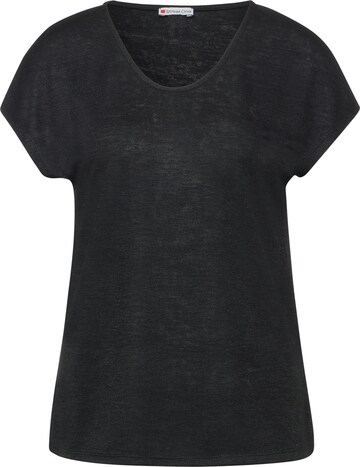 STREET ONE Shirt in Schwarz