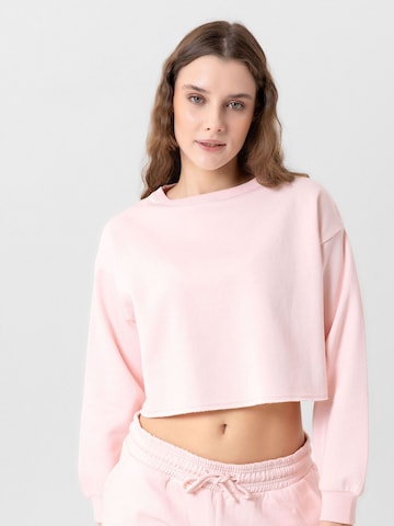 Jacey Quinn - Sudadera 'Elsa' en rosa: frente