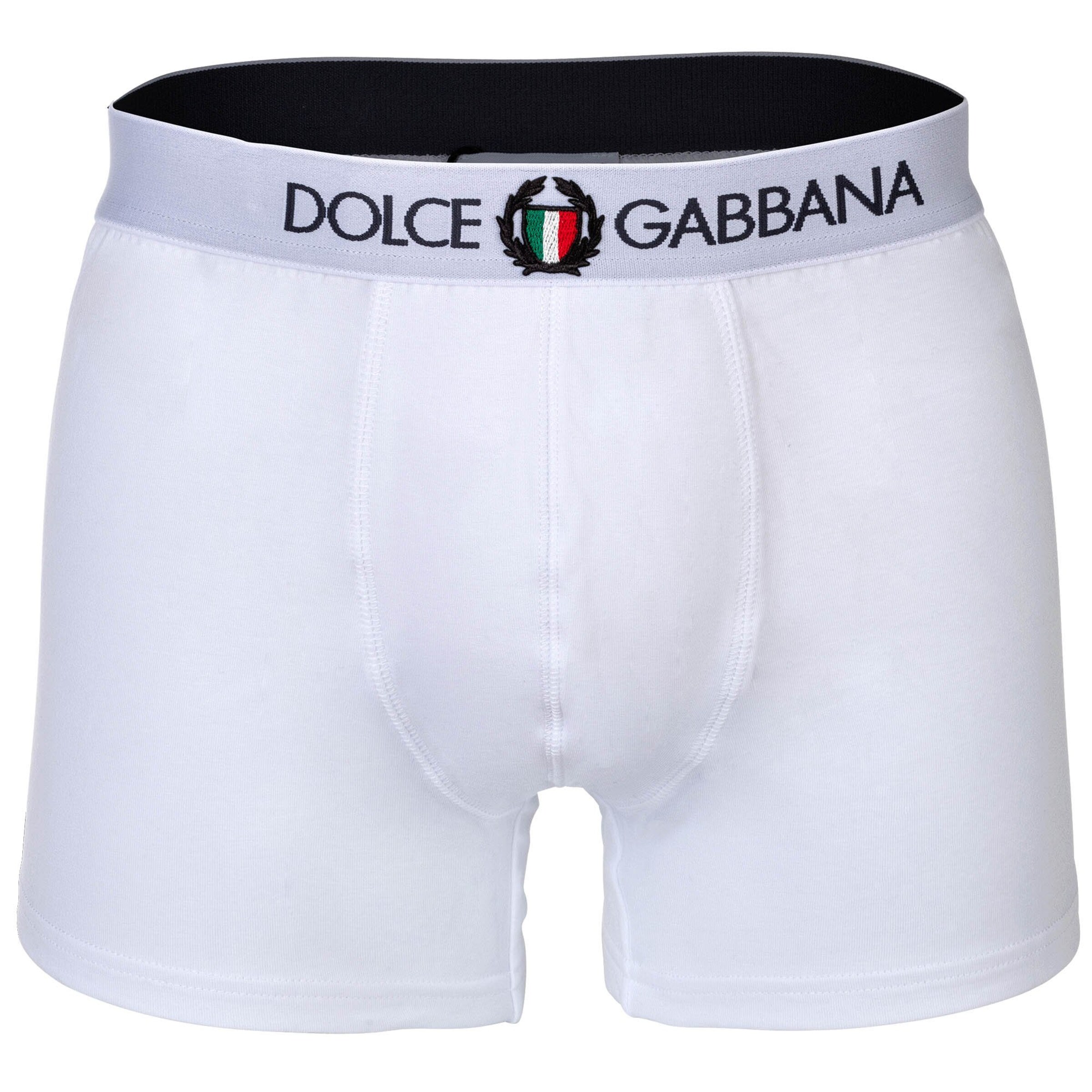 Boxer di DOLCE & GABBANA in bianco: frontale