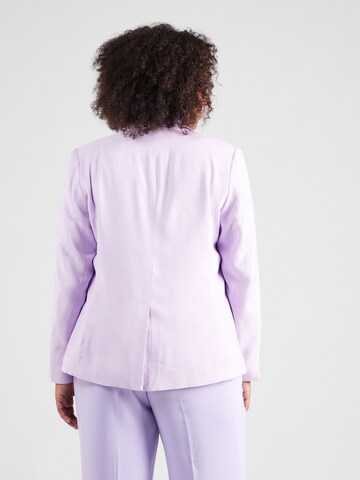 ONLY Carmakoma Blazer 'CARSELMA-ARIS' in Purple