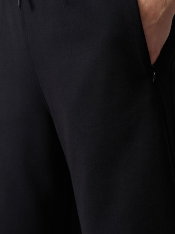 Wide Leg Pantalon Tommy Life en noir