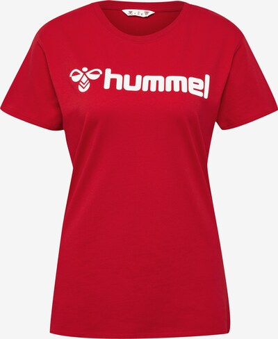 Hummel T-Shirt 'Go 2.0' in cranberry / weiß, Produktansicht