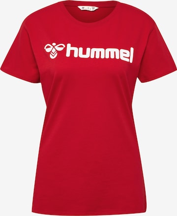 Hummel Shirt 'Go 2.0' in Rood: voorkant