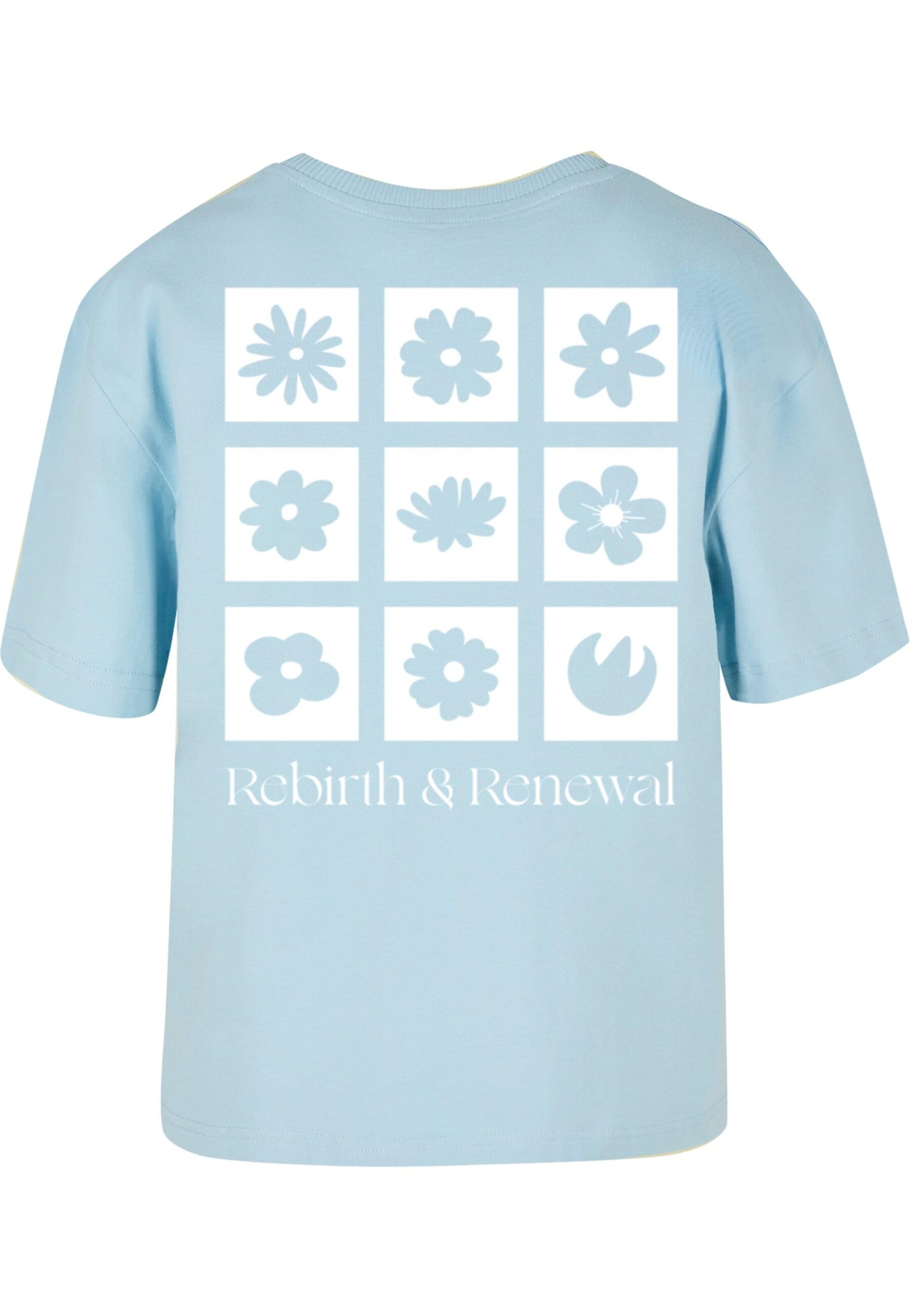 T-shirt 'Rebirth And Renewal' Merchcode en bleu