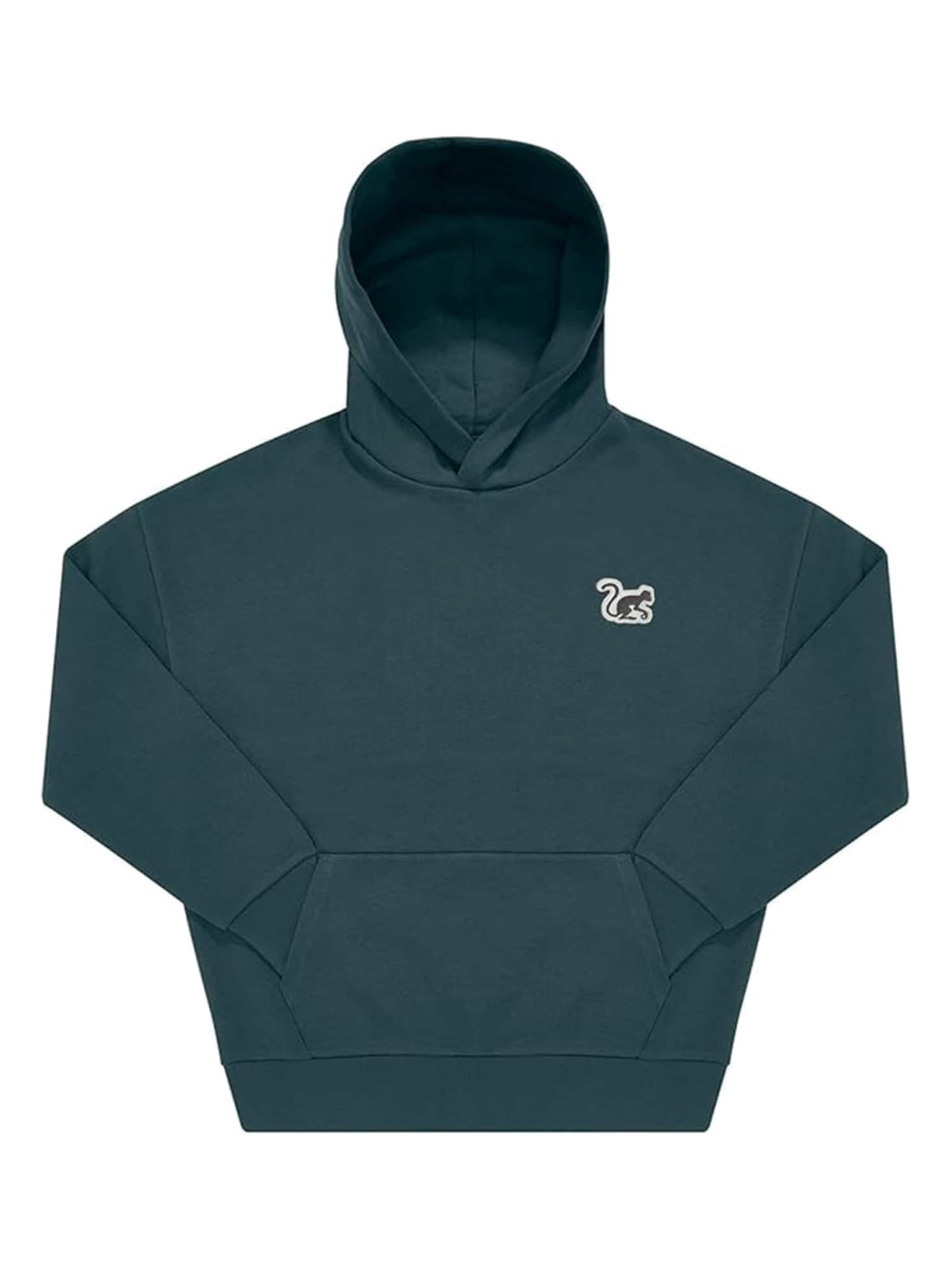 Surf Monkey Sweatshirt in Groen: voorkant