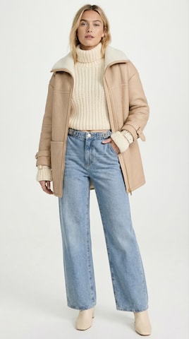 Hoermanseder Зимняя куртка 'Linett' в Бежевый: спереди