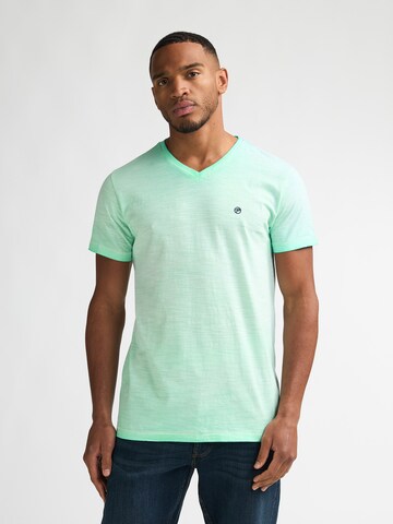 Petrol Industries T-shirt i grön: framsida