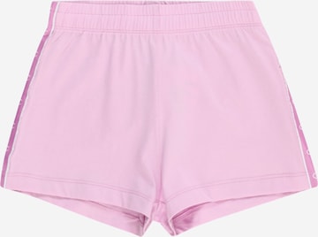 Regular Pantaloni de la Champion Authentic Athletic Apparel pe roz: față