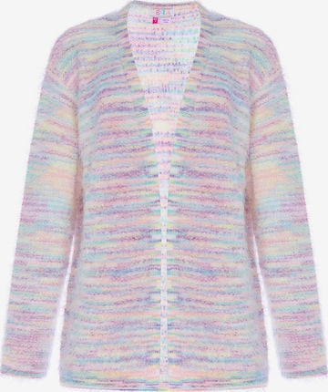 Cardigan IZIA en mélange de couleurs : devant