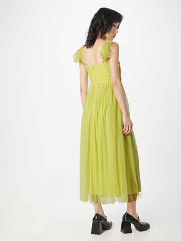 Maya Deluxe Evening Dress in Green