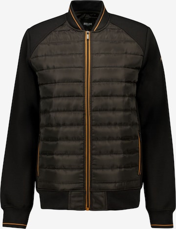 Manteau mi-saison Deeluxe en noir : devant