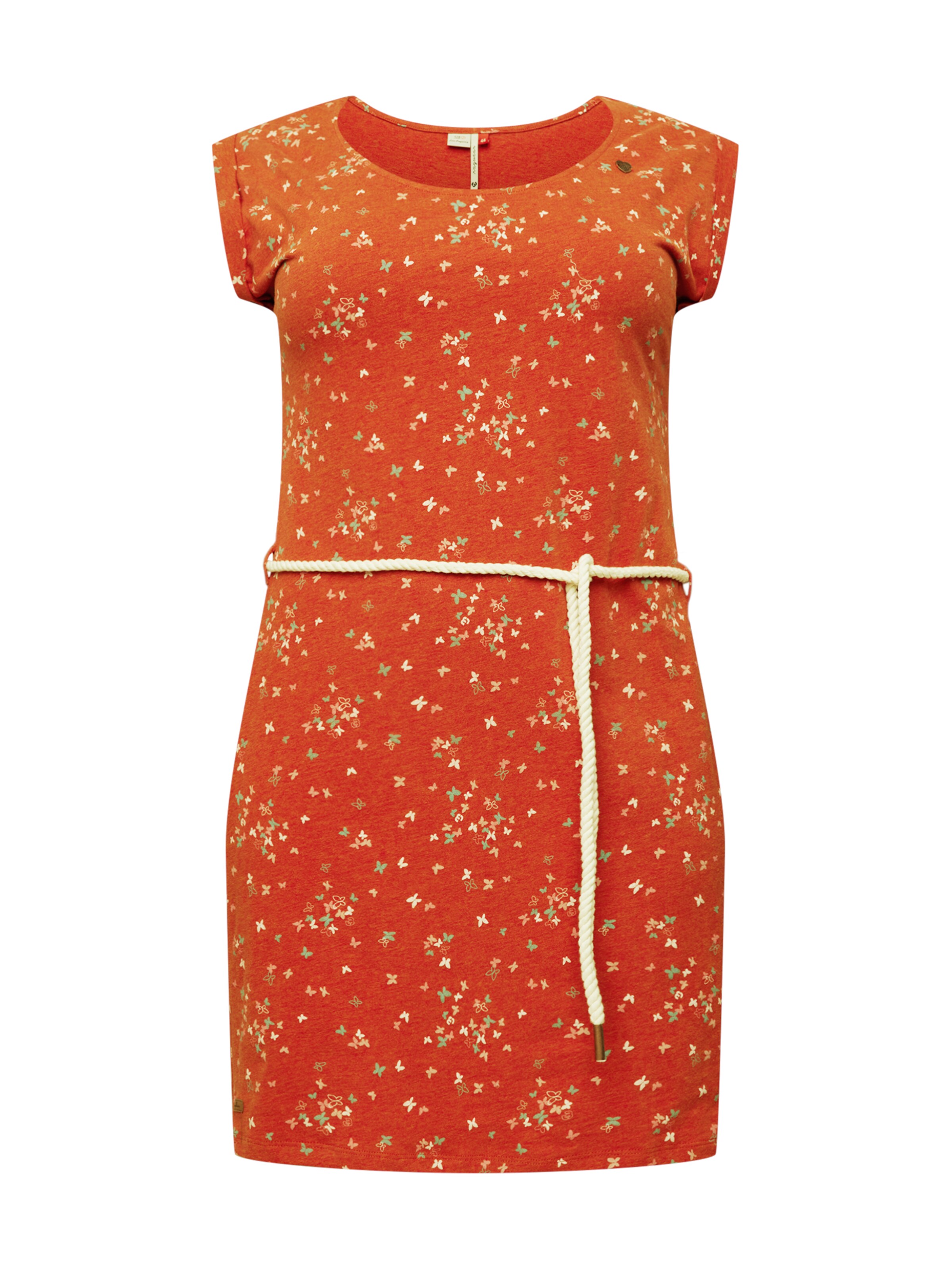 Frauen Große Größen Ragwear Plus Kleid 'TAMY' in Orangerot - QV43605