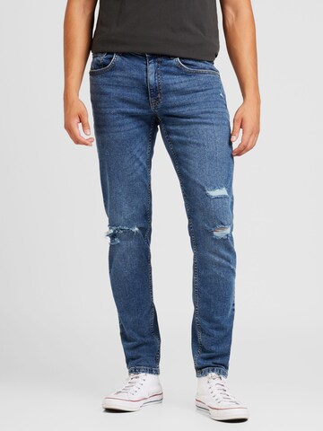 Redefined Rebel Slimfit Jeans i blå: framsida