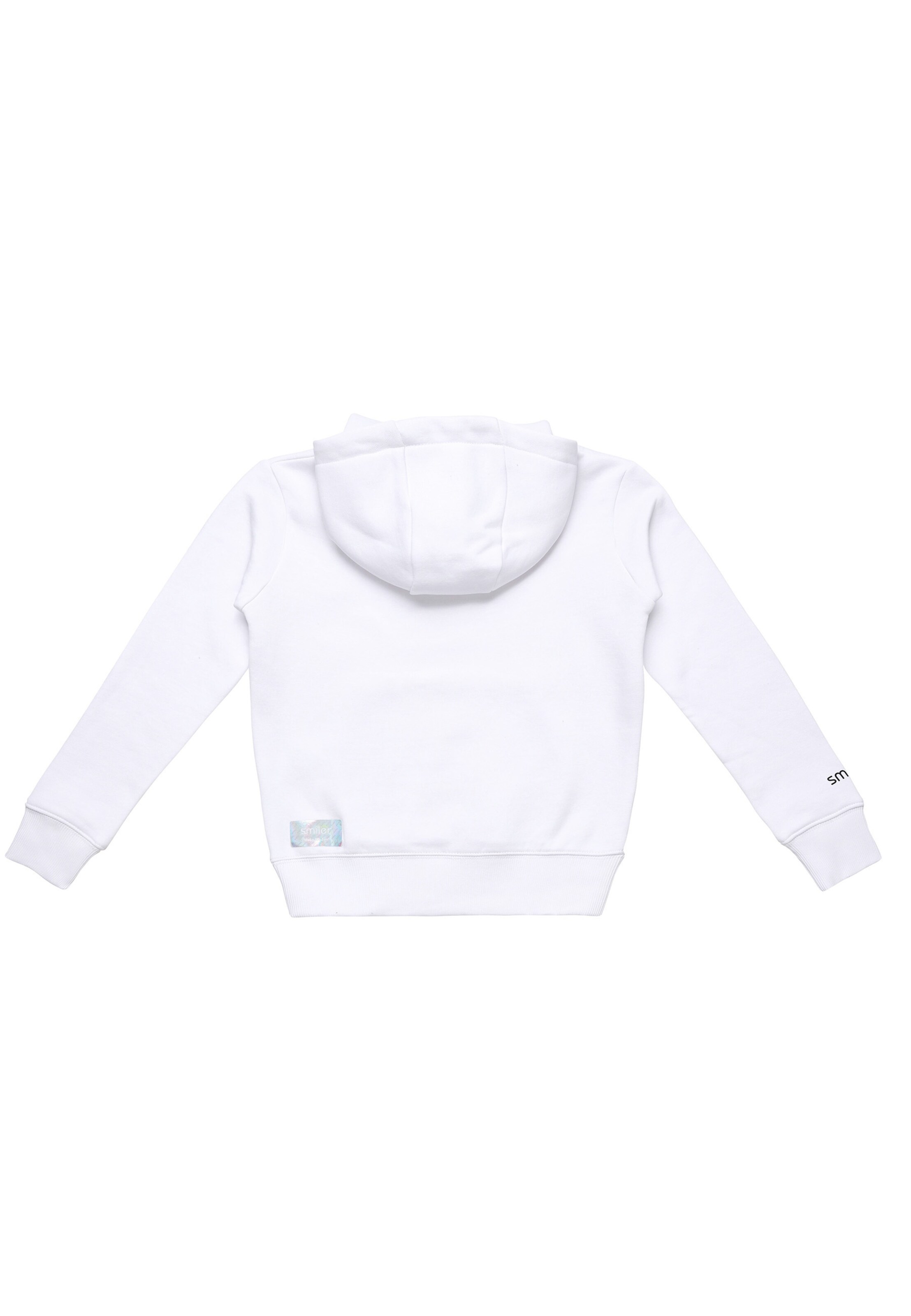 smiler. Sweatshirt 'Happy' in White