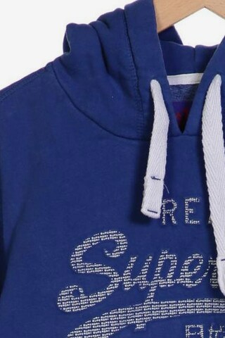Superdry Sweatshirt & Zip-Up Hoodie in L in Blue