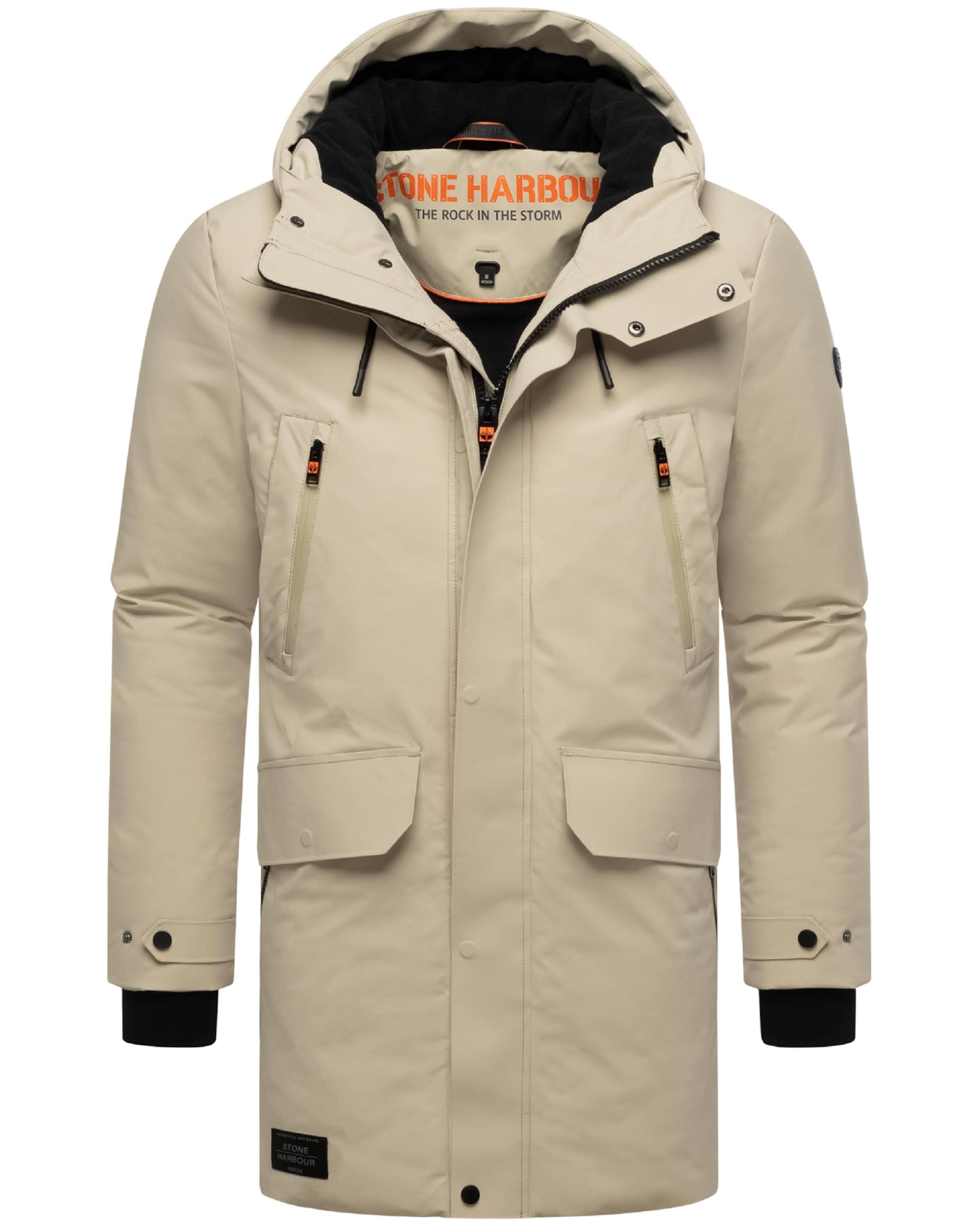 STONE HARBOUR Winter Coat 'Kitraan' in Beige