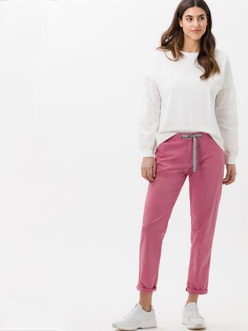 BRAX Regular Chino Pants 'Mel' in Pink