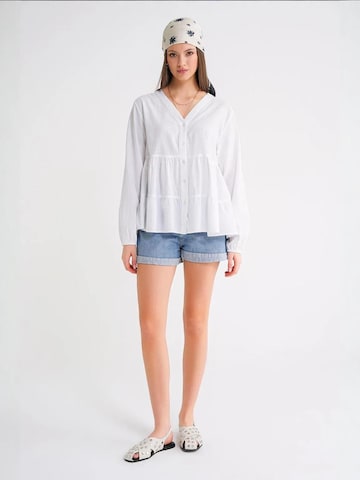 MixRay - Blusa em branco
