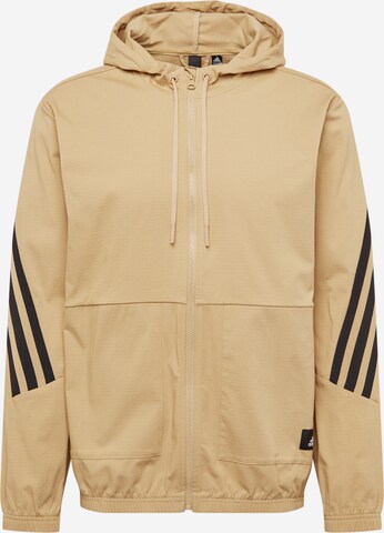 ADIDAS SPORTSWEAR Sportjacke in Beige: predná strana