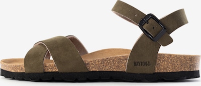 Bayton Remienkové sandále - kaki, Produkt