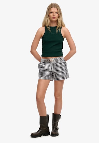 Superdry & Co Regular Broek in Blauw