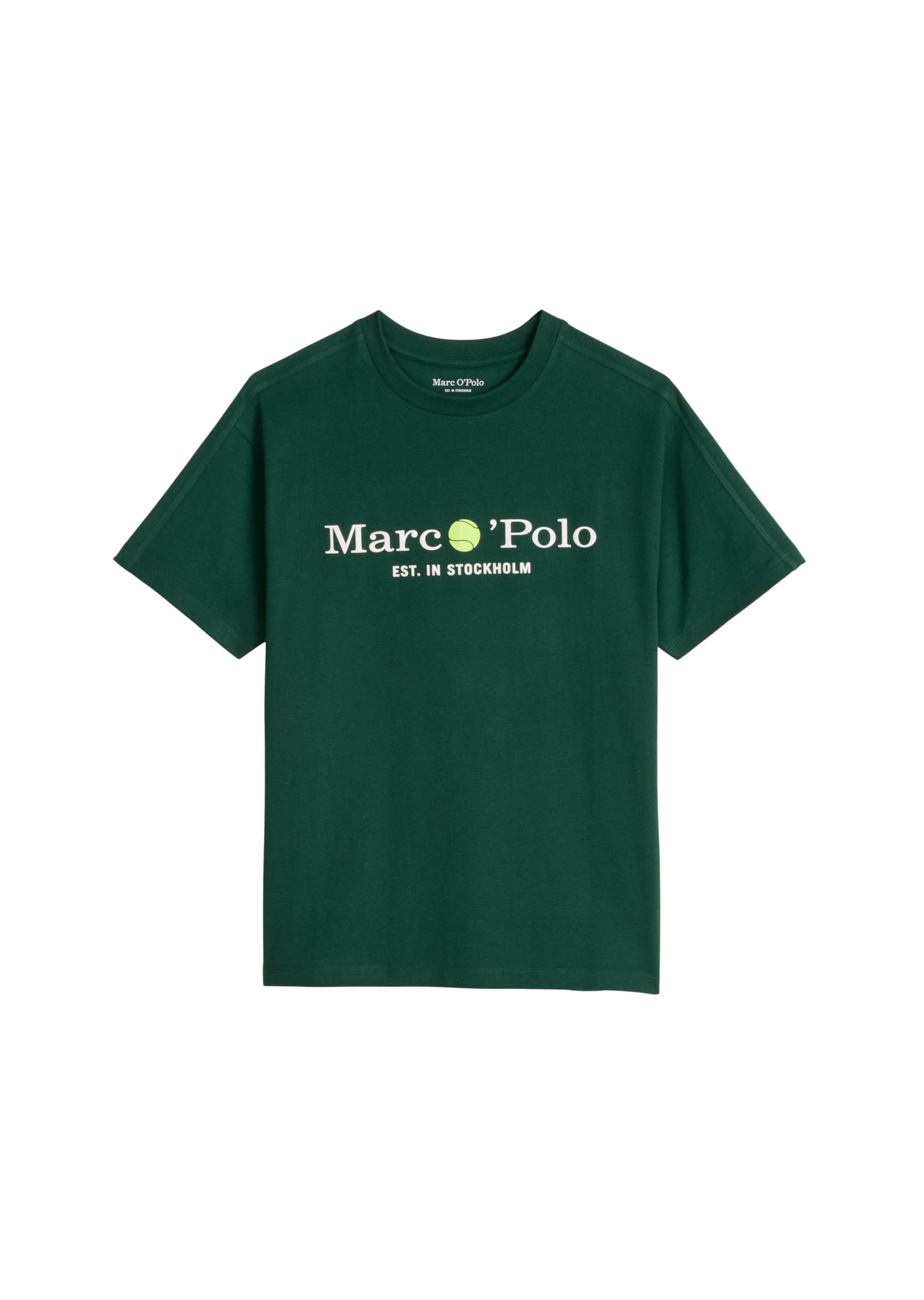 Marc O'Polo Shirt in Groen: voorkant