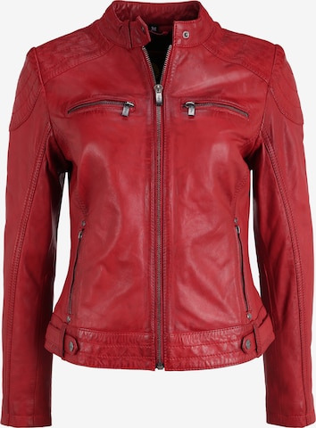 BUFFALO Lederjacke 'BE Loved' in Rot: predná strana