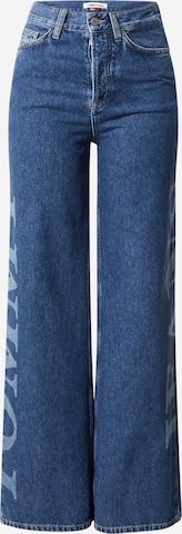 Wide leg Jeans 'Claire' de la Tommy Jeans pe albastru: față