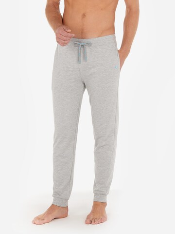 HOM Tapered Pants in Grey: front