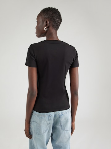 GUESS JEANS Μπλουζάκι σε μαύρο