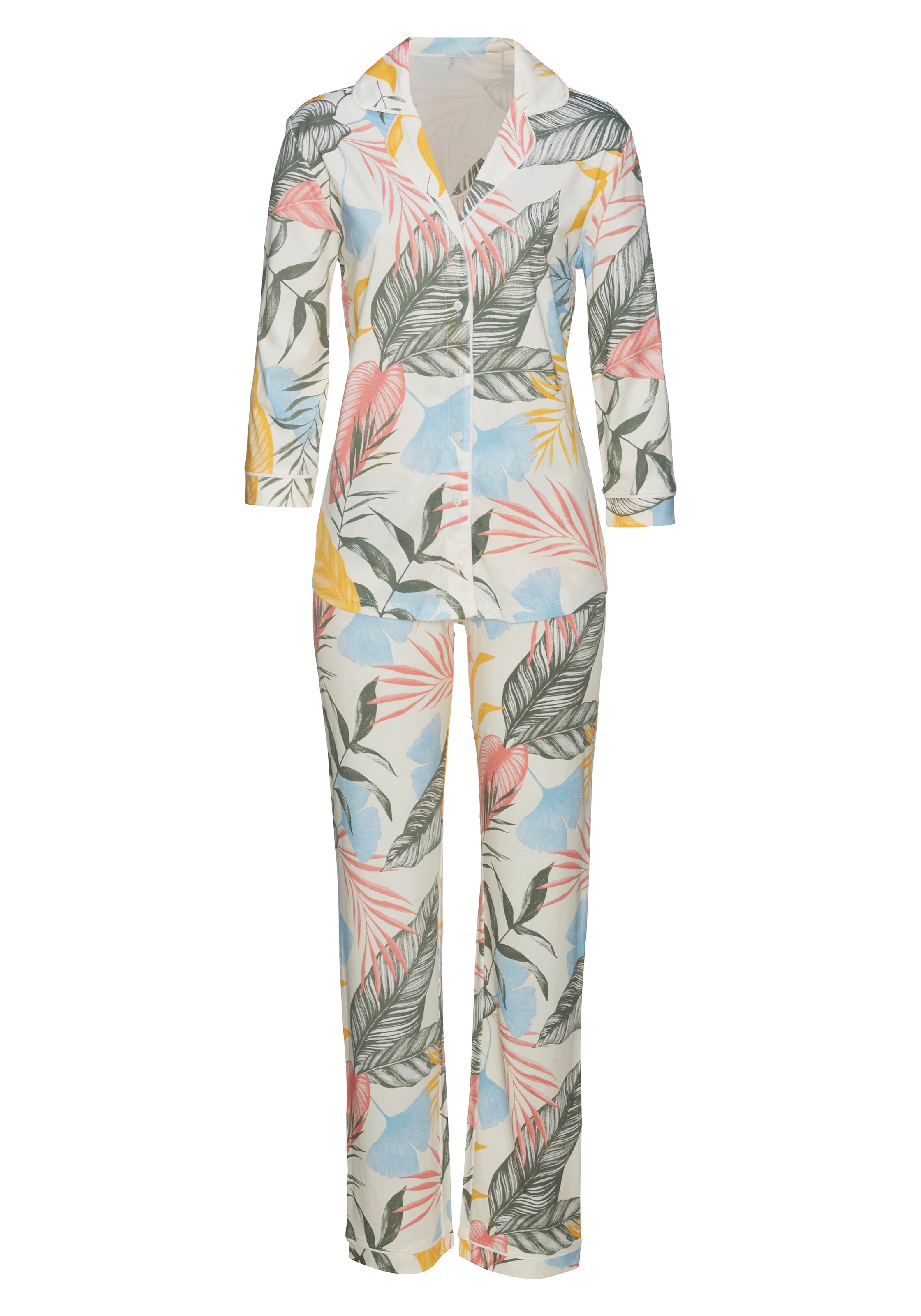 VIVANCE Pajama in White: front