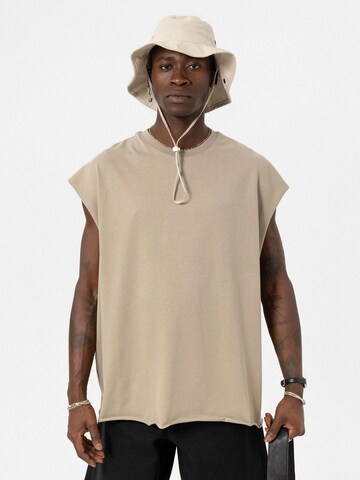 Maglietta 'Daffodil' di VAMOS CLO in beige: frontale