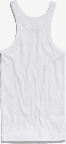 Top di G-Star RAW in bianco: frontale