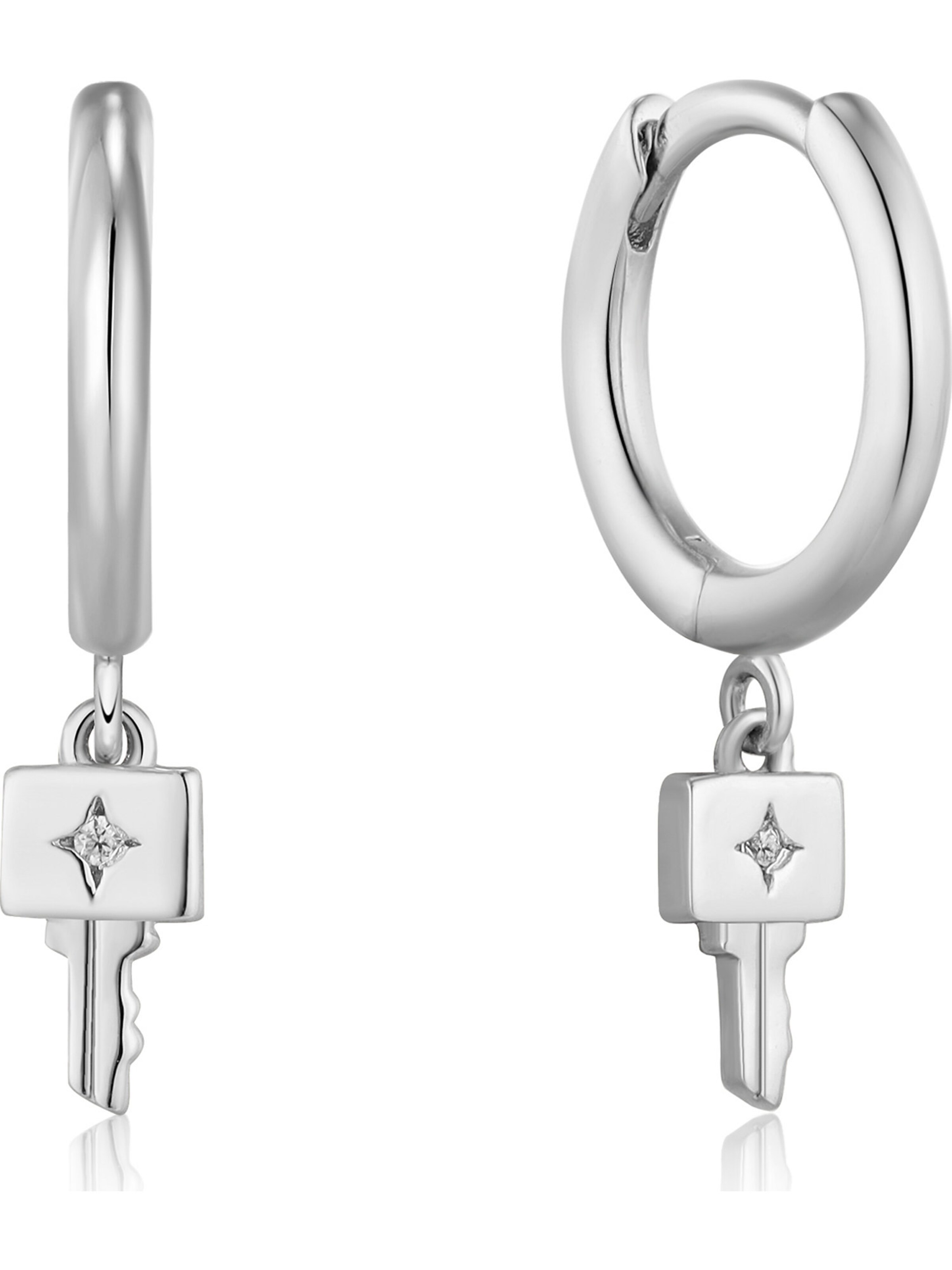 ANIA HAIE Creolen in Silber: Vorderseite