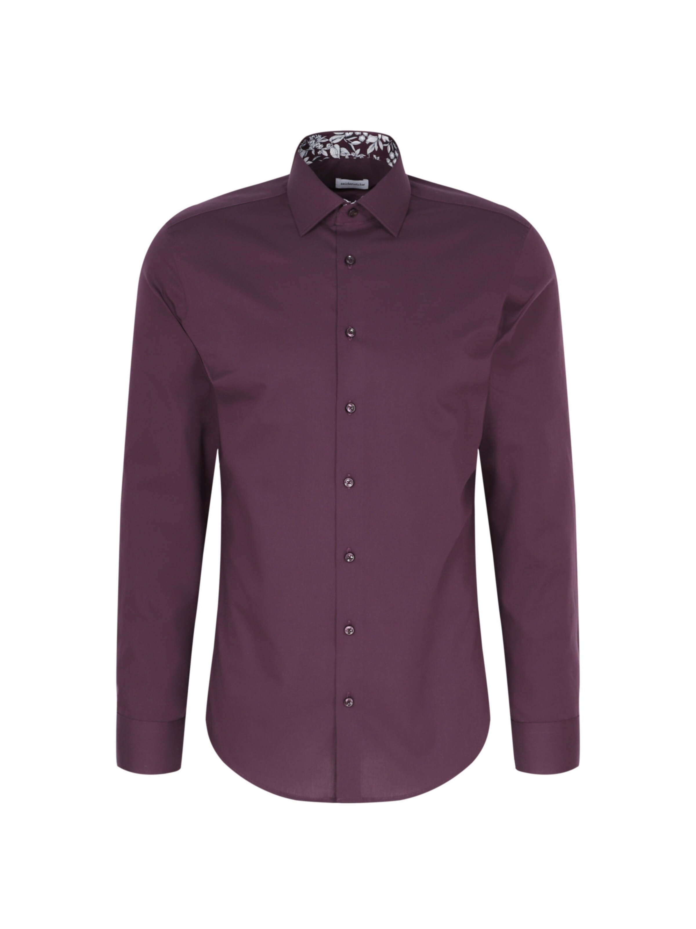 Coupe slim Chemise business SEIDENSTICKER en violet : devant