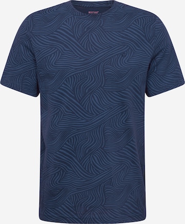 MUSTANG T-Shirt 'AUSTIN' in Blau: predná strana